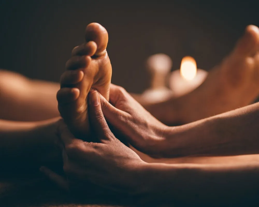 Foot Reflexology for Relaxation and Healing