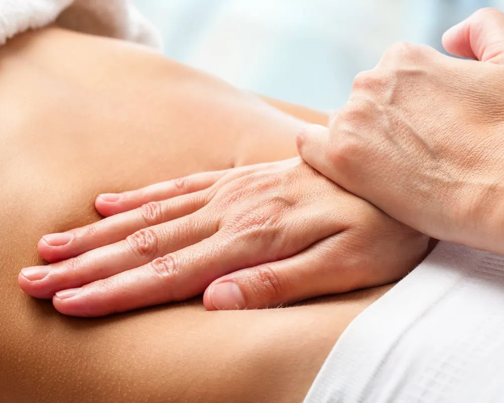 abdominal visceral massage